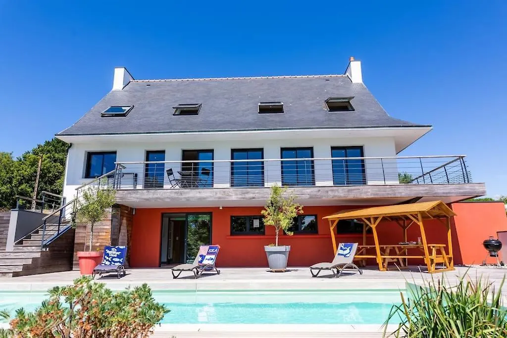Villa Kalonbreizh, Piscine Privee Chauffee & Sauna Plouhinec  0*, Plouhinec (Finistere) França